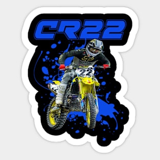 Chad Reed CR22 Sticker